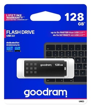 Pendrive GOODRAM UME3 128GB USB 3.0 Black