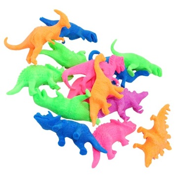 12x DINOZAUR ROSNĄCY W WODZIE MAGICZNY WYKLUWAJĄCY DO KĄPIELI GRY PINIATA