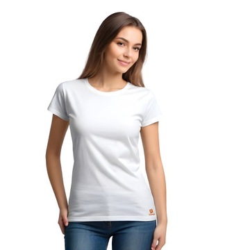 KOSZULKA T-shirt krótki rękawek bawełna organiczna Challenge M