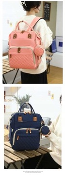 РЮКЗАК-ОРГАНИЗАТОР ДЛЯ МАТЕРИ, пеленальный столик, СЕРЫЙ, ДОРОЖНАЯ КРОВАТЬ