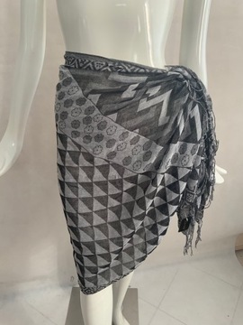 PAREO na PLAŻĘ PLUS SIZE XXXL NARZUTKA PRENT EXTRA OKAZJA