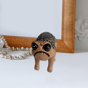 Фигурка из смолы, художественная статуя африканской дождевой лягушки для гостиной с мистером