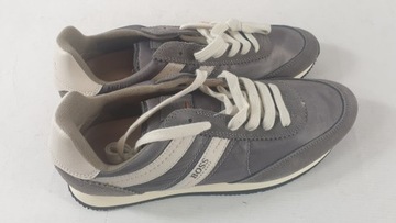 Hugo Boss buty męskie sportowe Hugo Boss Medium Grey rozmiar 42