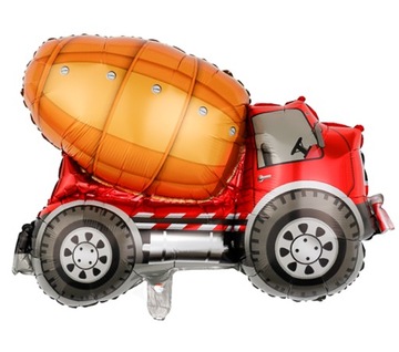 Balon foliowy BETONIARKA PLAC BUDOWY HEL duży 82cm