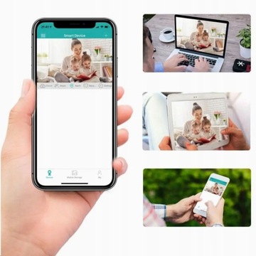 IP WIFI УМНАЯ НАРУЖНАЯ ПОВОРОТНАЯ КАМЕРА FULLHD 1080p ОБНАРУЖЕНИЕ ЗУМА 2MPX