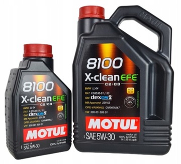 Motul 8100 x-clean efe 6L 5W-30 505.01 ORYGINALNY