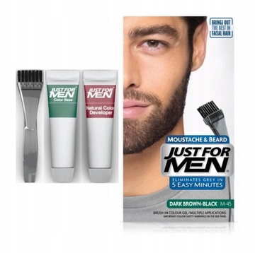 JUST FOR MEN odsiwiacz do BRODY 6 odcieni M25,M30,M35,M40,M45,M55