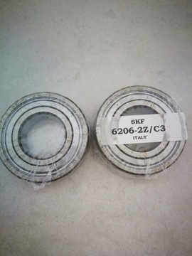 6206 ZZ/C3 SKF 2Z/C3 lozysko pakowane w OEM