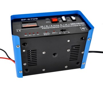 PROSTOWNIK Z ROZRUCHEM 6V/12V 120Ah ROZRUCH 75A