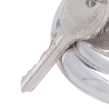 36 шт., навесной замок из нержавеющей стали 201, дисковый замок 70 мм с фитингом