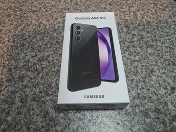 Smartfon Samsung Galaxy A54 8 GB / 128 GB czarny JAK NOWY !!!