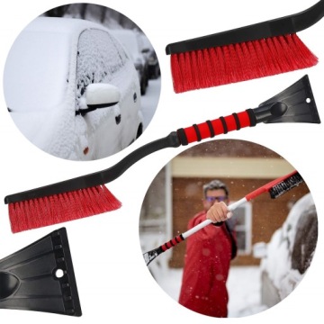 Скребок для лобового стекла ABS, автомобильная щетка для удаления снега, ДЛИННЫЙ СКРЕБОК 62 см