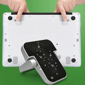 ДА161 УНИ. ПОДСТАВКИ, СЕРЕБРЯНЫЕ НОЖКИ ДЛЯ НОУТБУКА