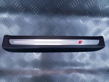 Listwa progowa tył tylna lewa S-LINE 4L0853375F AUDI Q7 4L LIFT