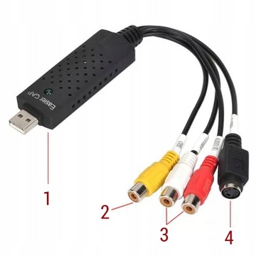 Граббер APTEL EasyCap Capture Video Converter USB