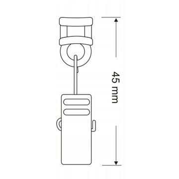 Карниз для штор двойной потолочный рейка 470 см с лягушками SLIM KOWALSKI