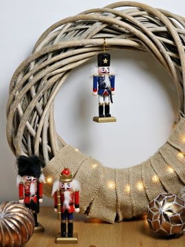 Figurka ozdoba stroik DZIADEK DO ORZECHÓW 11 cm