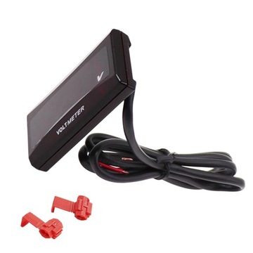 ВОЛЬТМЕТР KOSO LCD SLIM ЧЕТЫРЕХМОТОРНЫЙ МОТОЦИКЛ