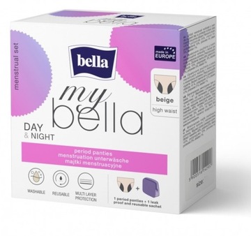 MY BELLA majtki menstruacyjne M WIELORAZOWE