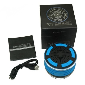 Зуб Портативный динамик Беспроводной зуб Синий