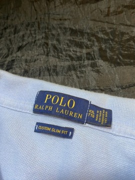 Ralph Lauren ORYGINAL NIEBIESKIE POLO T SHIRT /XXL