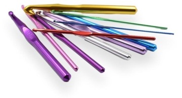 Szydełko Szydełka aluminiowe anodowane 12 mm 1 szt