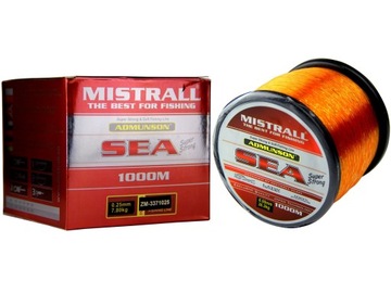 МИСТРАЛЛ АДМУНСОН SEA LINE 0,50мм/1000м