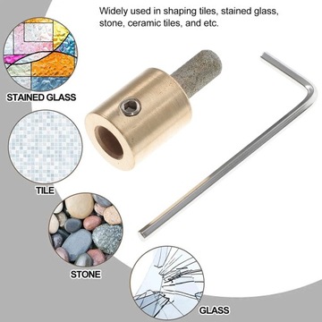 СВЕРЛА ПО ВИТРАЖУ ДЛЯ УГЛОВОЙ ШЛИФНИЦЫ ПО КЕРАМИКЕ