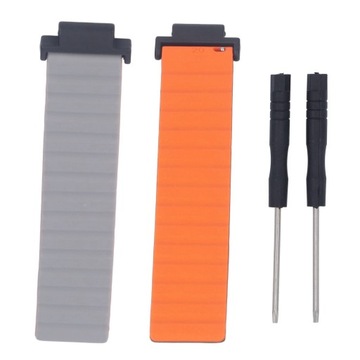 Магнитный силиконовый ремешок для часов.