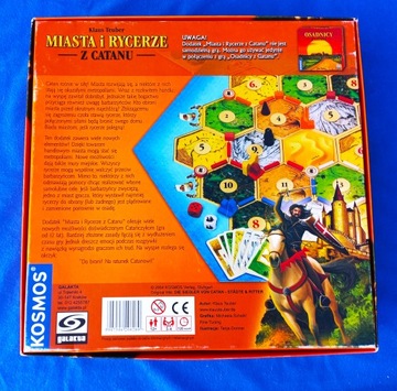 НОВАЯ игра Cities and Knights of Catan (дополнение к Settlers of Catan) деревянная