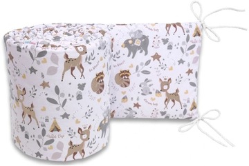 OCHRANIACZ NA CAŁE ŁÓŻECZKO 360x30cm BABYMAM