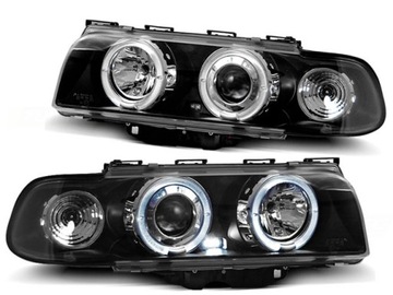 LAMPY BMW E38 94-98R RINGI BLACK H1/H1 MANUAL.