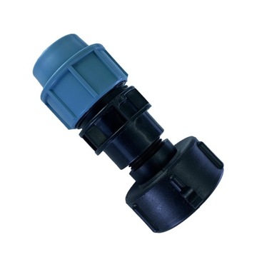 S60x6 Adapter zbiornika IBC Wylot wody Olej Paliwo Mosiądz Prosty Wewnętrzn