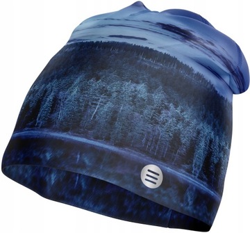 BEANIE Czapka Ocieplana Smerfetka Zimowa Ciepła