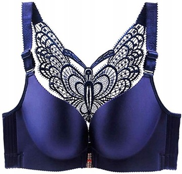 Biustonosz push-up niebieski Intimo lcukyle rozmiar 115C