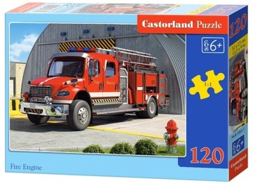 ЗАГАДКА 120 EL FIRE BRITAIN CASTORLAND ПОЖАРНАЯ МАШИНА