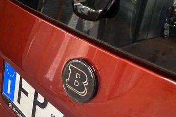 Задняя эмблема, пороги Mercedes Smart Brabus 42 мм