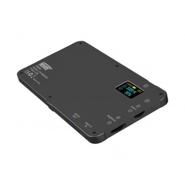 Светодиодная лампа Newell RGB-W Rangha + бесплатный мини-штатив 2500–9900 K, металл