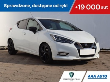 Nissan Micra V 1.0 DIG-T 117KM 2019 Nissan Micra 1.0 DIG-T, Salon Polska, Skóra