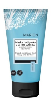 MARION MASKA ODŻYWKA 2IN1 DO WŁOSÓW PUSZĄCYCH SUCHYCH BŁAWATEK 150 ML