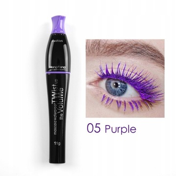 Colorful Mascara 5D Silk Fiber Mascara Waterp
