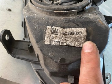 OPEL ZAFIRA A I SVĚTLO PRAVÁ PŘEDNÍ KOMPLETNÍ EVROPA ORIGINÁLNÍ MOC PĚKNÝ