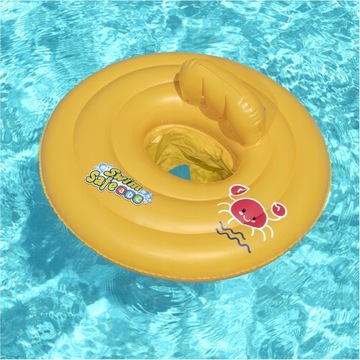 BESTWAY 32096 Кольцо для детского плавания, понтонное кольцо, макс. 15 кг, 6-18 месяцев