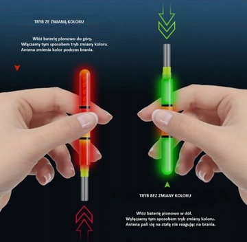 СВЕТЯЩИЙСЯ поплавок – плавучесть 25 г – изменение цвета + две функции 2 батарейки