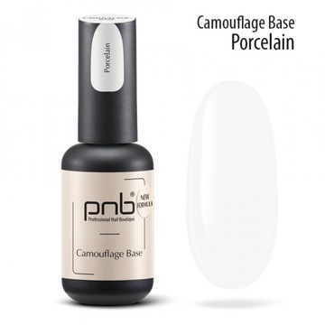 Baza Hybrydowa Kamuflująca PNB UV/LED Camouflage Base, Porcelain 8 ml