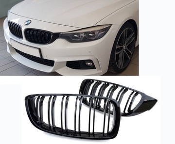 BMW F36 Gran coupe grill Nerki M4 czarny połysk