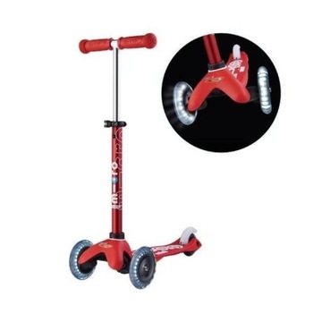 СКУТЕР MINI MICRO DELUXE RED LED