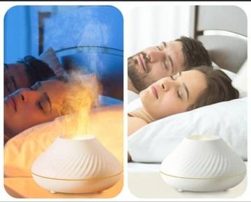 NAWILŻACZ POWIETRZA DYFUZOR AROMA WULKAN 7 LED