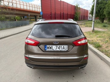 Ford Mondeo V Kombi 2.0 TDCi Bi-Turbo 210KM 2016 FORD MONDEO 2.0 210 KM NAJBOGATSZA OPCJA VIGNALE JASNE SKÓRY PANORAMA DACH, zdjęcie 4