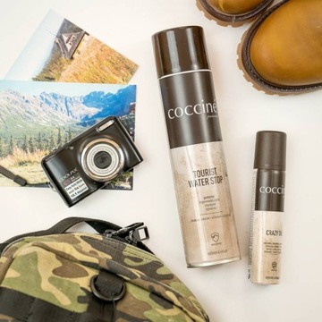 COCCINE ZESTAW 2W1 DO PIELĘGNACJI OBUWIA DEZODORANT i IMPREGNAT